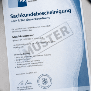 Sachkundeprüfung
